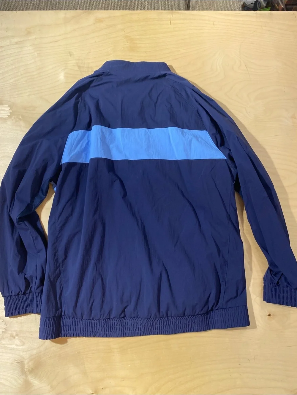 Jordan Navy and Carolina Blue Pullover Jacket XL (RO)